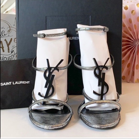 Saint Laurent Cassandra Sandals - Picture 3 of 8